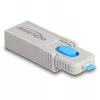 Prieigos raktas DeLOCK 20969 DisplayPort HDMI USB-A USB-C pilkas