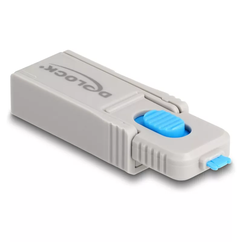 Prieigos raktas DeLOCK 20969 DisplayPort HDMI USB-A USB-C pilkas