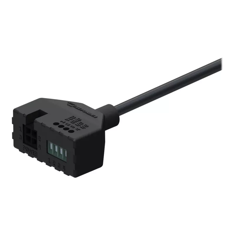 Maitinimo adapteris Teltonika PR5MEC21 vidaus naudojimui, juodas, 0,14–0,5 mm²