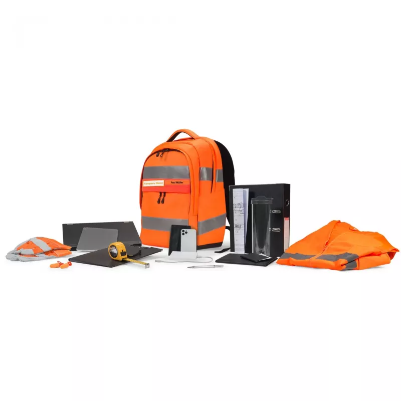 Dėklas Dicota HI-VIS V2 nešiojamam kompiuteriui 39,6 cm (15,6 colio) - kuprinė