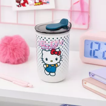 Terminis kelioninis puodelis Paladone PP13768HK Hello Kitty 400 ml nerūdijantis plienas