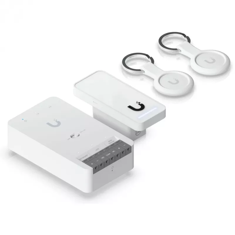 Prieigos kontrolės sistema Ubiquiti G3 Starter Kit pilka balta
