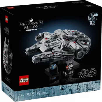 LEGO Star Wars Millennium Falcon 75375 modelio rinkinys – 1351 detalė, 18+, 190×240×130 mm