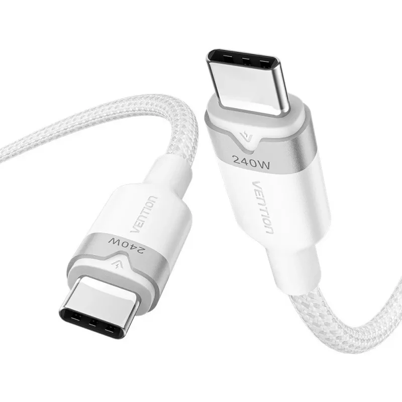 Vention USB 2.0 5A 240W 1m BK USB-C į C laidas