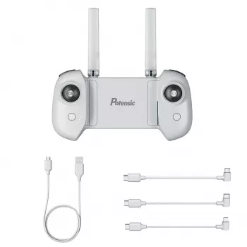 Įkrovimo ir OTG kabelių rinkinys Potensic drono nuotolinio valdymo pultui (BRDRC) – USB įkrovimo kabelis + 3 OTG adapteriai