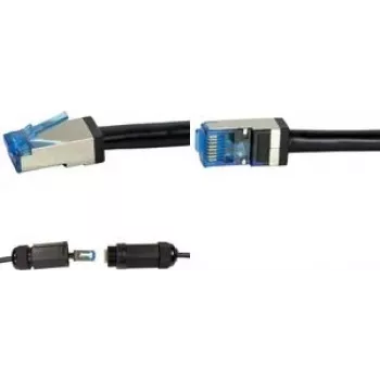 Logilink CQ7083S Ethernet Patch laidas juodas