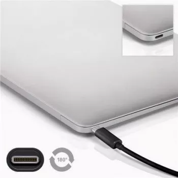 Goobay USB-C™ 3.1 Gen 1 laidas, juodas, 3 m - USB-C™ kištukas > USB-C™ kištukas (66509)