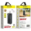 Nešiojamas maitinimo blokas AWEI PA-12 30000mAh 22.5W juodas