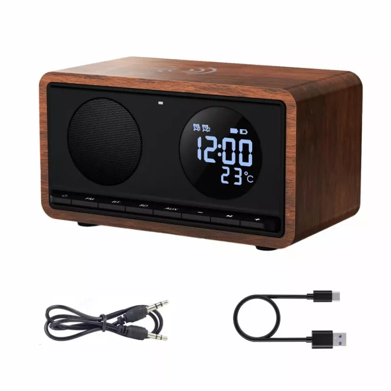 MANTA radijo laikrodis RDI912B Rimini Black su 12 colių ekranu ir 8 GB atmintimi