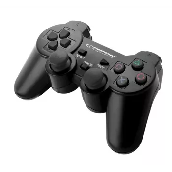 Esperanza EGG107K žaidimų valdiklis (gamepad) PC, PlayStation 3, analoginis / skaitmeninis, USB 2.0, juodas