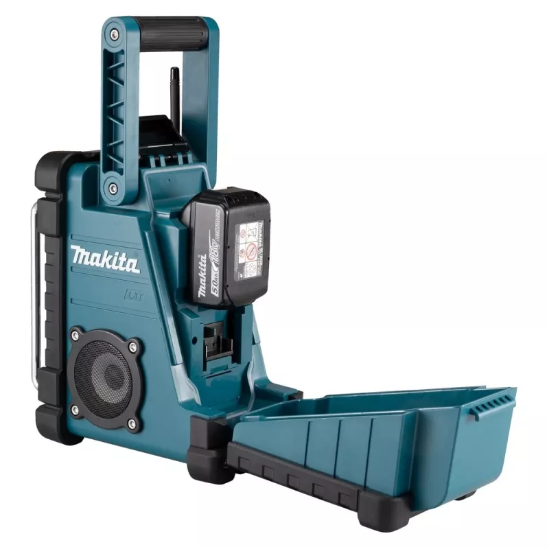 Darbovietės radijas Makita DMR116 skaitmeninis AM FM 3.5W turkio spalvos