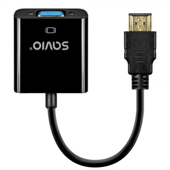 Savio adapteris HDMI-VGA AK-75