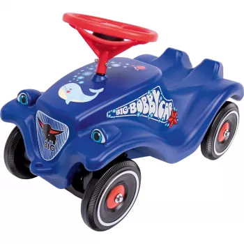 Vaikiškas stumdomas automobilis BIG Bobby Car Classic Ocean, Simba-Dickie, mėlynas/raudonas, nuo 1 iki 5 metų