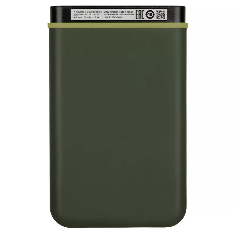 Išorinis kietasis diskas Transcend 1TB 2,5 colio USB 3.2 Gen 1 StoreJet 25M3G