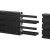 Prailginimo komplektas montavimo bėgiui B-Tech BT8390 juodas 12mm plotis 8mm gylis 180mm ilgis