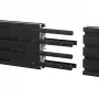 Prailginimo komplektas montavimo bėgiui B-Tech BT8390 juodas 12mm plotis 8mm gylis 180mm ilgis