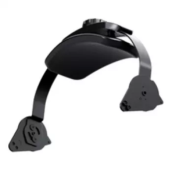 Pimax Crystal Comfort Topstrap – reguliuojamas pakaitinis viršutinis dirželis VR šalmams, juodas
