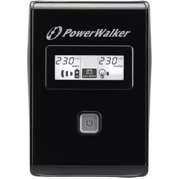 PowerWalker VI 850 LCD nepertraukiamo maitinimo šaltinis (UPS) Line-Interactive 0.85 kVA 480 W
