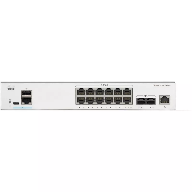 Cisco Catalyst C1300-12XT-2X tinklo jungiklis valdomas L2/L3 pilkas