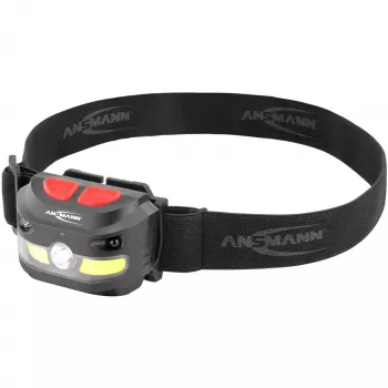 Žibintuvėlis ant galvos Ansmann HD250RS juodas COB LED 4W IP54