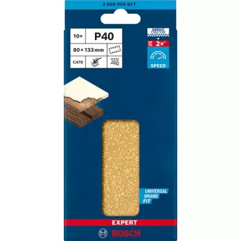 Bosch 2 608 900 877 šlifavimo popieriaus lapelis medienai