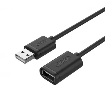 Prailginimo laidas Unitek Y-C428GBK USB 2.0, A kištukas – A lizdas