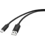 USB laidas Renkforce RF-4699378 juodas