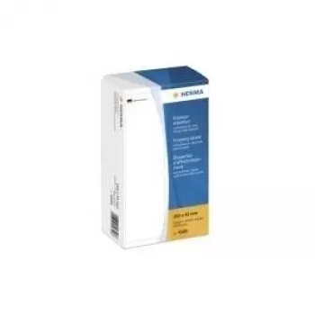 Frankinimo etiketės dvigubos HERMA 163x45 mm 500 vnt.