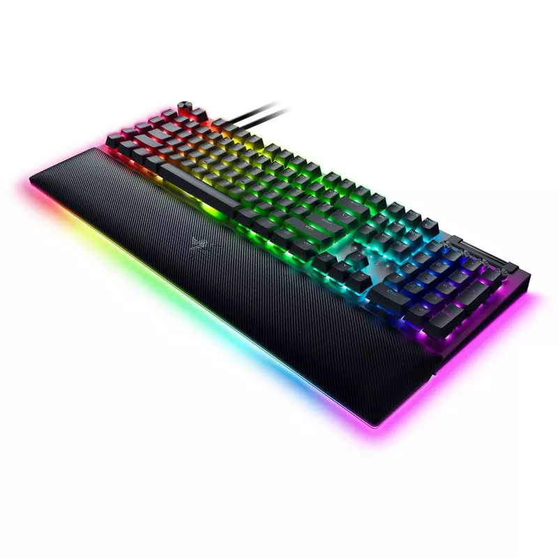 Razer BlackWidow V4 Pro klaviatūra žaidimams USB QWERTZ vokiška Juoda Mechaninė RGB