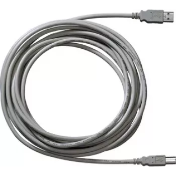 USB kabelis GIRA 090300 USB 2.0 3 m USB A USB B pilkas