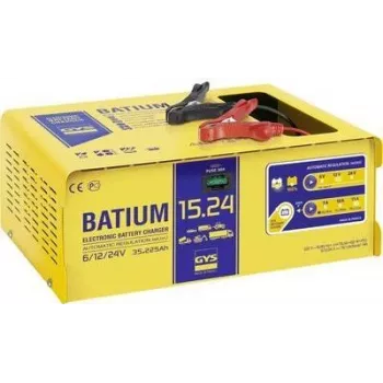 Automatinis baterijų įkroviklis GYS BATIUM 15.24 6V/12V/24V, 22A
