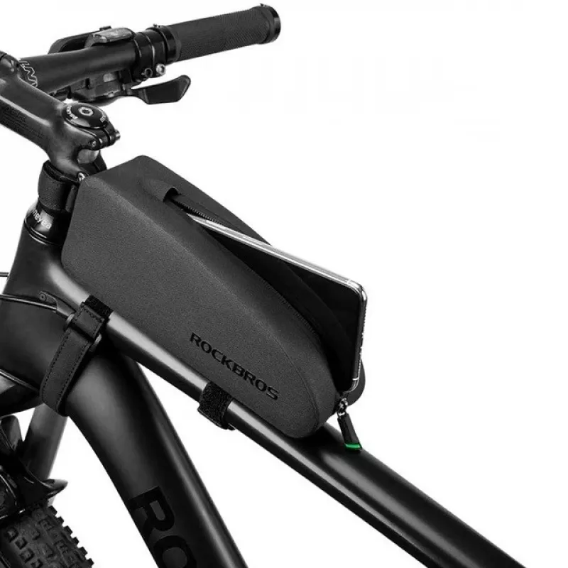 Dviračio rėmo krepšys Rockbros AS-019-1 Vandeniui atsparus 1.6 l Juodas