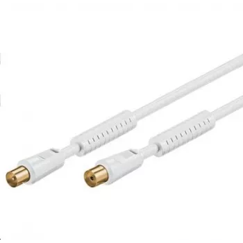 Koaksialinis kabelis Microconnect COAX010WHQ Vyriškas-Moteriškas Standartinis 10 m Baltas