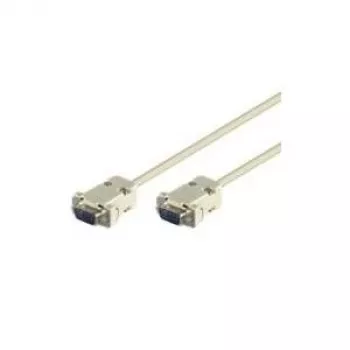 Wentronic Goobay jungiamasis kabelis D-SUB, pilkas, 2 m - D-SUB/RS-232 kištukas (9 kontaktų) > D-SUB/RS-232 kištukas (9 kontaktų) (50549)