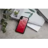 iKins apsauginis dėklas iPhone XS / XS S — rožinis ežeras ir juoda, polikarbonatinis
