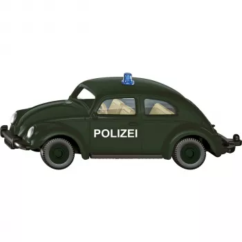 Lieto metalo VW Beetle policijos automobilis Usorteret Siku SIE-30475011