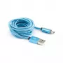 Sbox USB->Type-C laidas M/M 1,5 m CTYPE-1.5BL Mėlyna