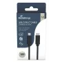USB laidas MediaRange TYPE-C 2m MRCS214 juodas