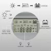 Qoltec MPPT saulės kolektorių valdiklis su temperatūros jutikliu 20A 12V/24V LCD ekranas 2xUSB
