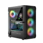 Korpusas Logic Concept Portos ARGB ATX juodas