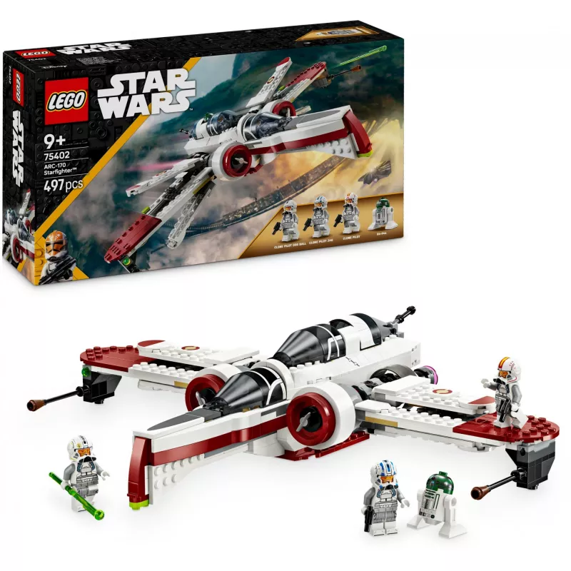LEGO STAR WARS 75402 ARC-170 žvaigždžių naikintuvas