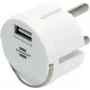 Brennenstuhl 1508110 USB įkroviklis su kištukiniu lizdu, vidaus montavimui, išėjimo srovė max. 2400 mA, 1 vnt.