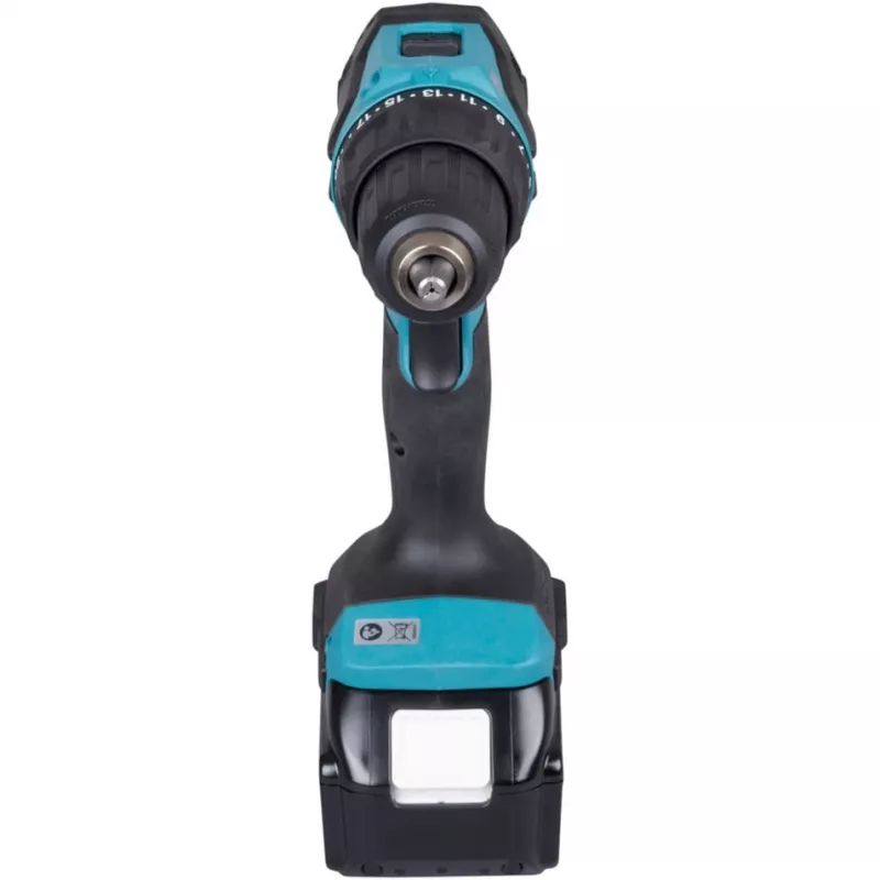 Akumuliatorinis smūginis gręžtuvas-suktuvas Makita DHP490Z, 18 V (mėlynas/juodas, be akumuliatoriaus ir įkroviklio)