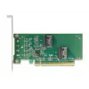 DeLOCK PCI Express 4.0 x16 kortelė su 4 x SFF-8639 (U.2) prievadais NVMe diskams – bifurkacija – Low Profile formos faktorius