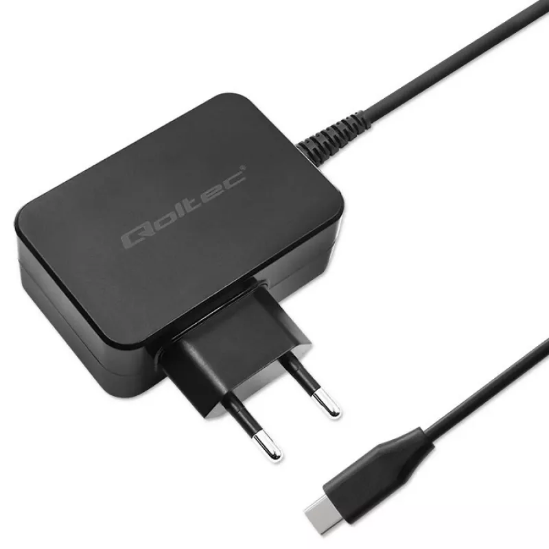 Maitinimo adapteris QOLTEC 52384 GaN 30W išėjimas 5–20V USB įkroviklis