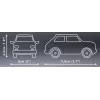 Konstruktorius Cobi Youngtimer Collection Fiat 126p el 24531 — 150 dalių
