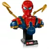 LEGO Marvel kolekcinė biustas Geležinis Žmogus-Voras 76326, 379 dalių, 18+ demonstracinis modelis, 170×200×110 mm