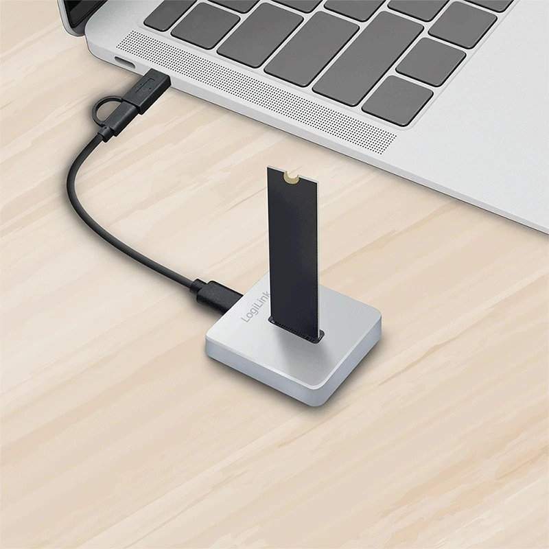 Dokavimo stotelė 1 prievadas USB 3.2, M.2 NVMe