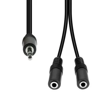 ProXtend M32XM2F-002 laidas, 3 kontaktų į 2×2 kontaktų, 1 m, 18 AWG