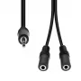 ProXtend M32XM2F-002 3 kontaktų į 2x 2 kontaktų kabelis, M-F